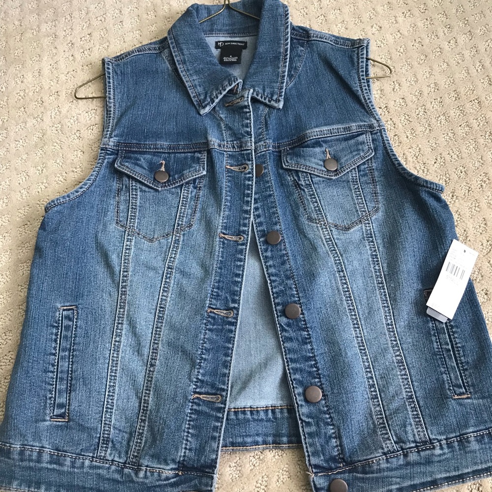 Denim vest